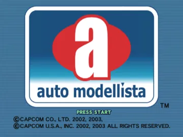 Auto Modellista screen shot title